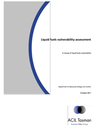 Liquid fuels vulnerability assessment
