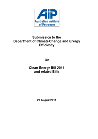 Submission on Clean Energy Bill 2011 and related Bills